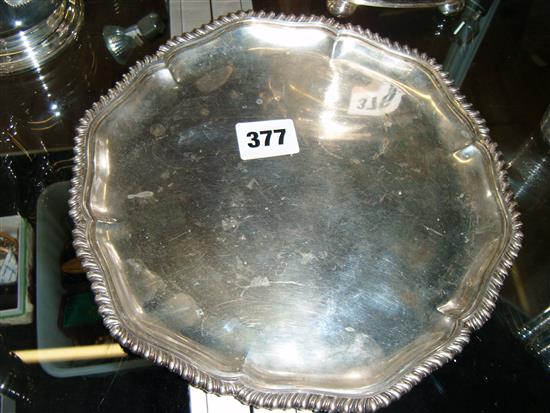 An Italian .800 silver dish